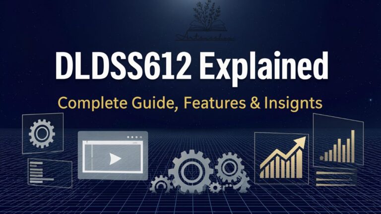 DLDSS612 Explained: Complete Guide, Features & Insights