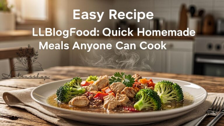 Easy Recipe LLBlogFood: Quick Homemade Meals Anyone Can Cook
