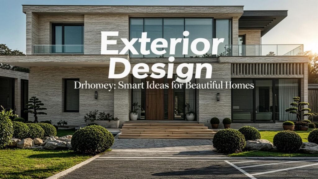 Exterior Design Drhomey: Smart Ideas for Beautiful Homes