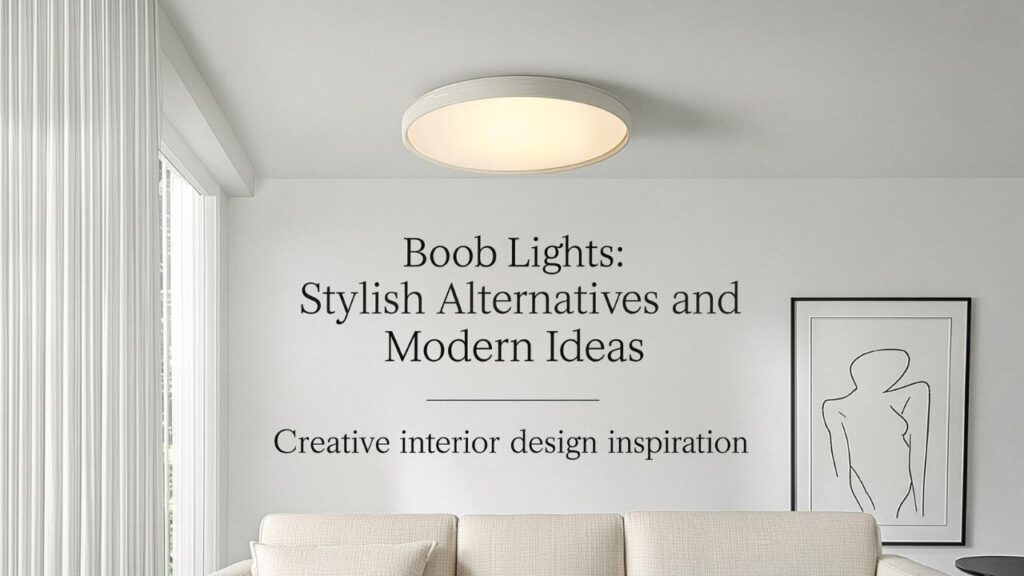 Boob Lights: Stylish Alternatives and Modern Ideas