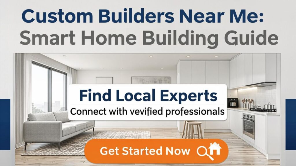 Custom Builders Near Me: Smart Home Building Guide