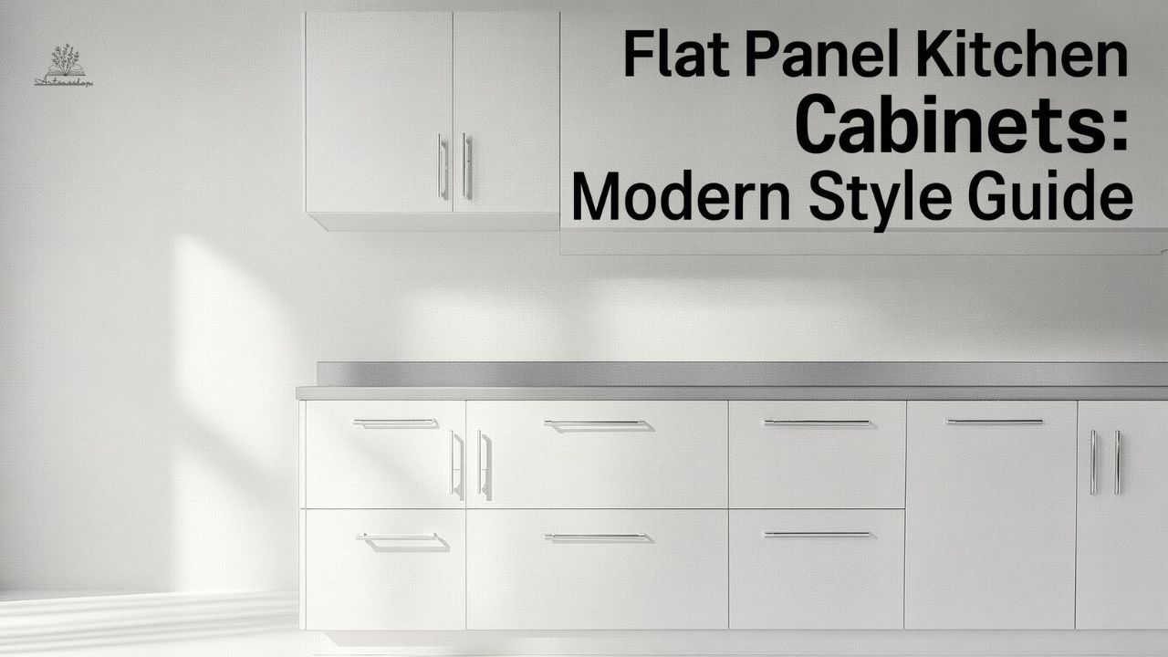 Flat Panel Kitchen Cabinets: Modern Style Guide