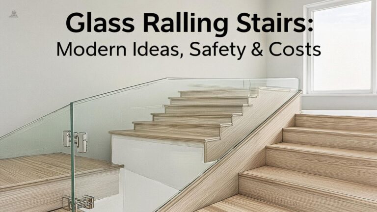 Glass Railing Stairs: Modern Ideas, Safety & Costs
