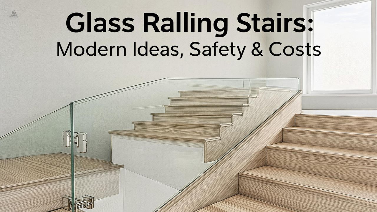 Glass Railing Stairs: Modern Ideas, Safety & Costs