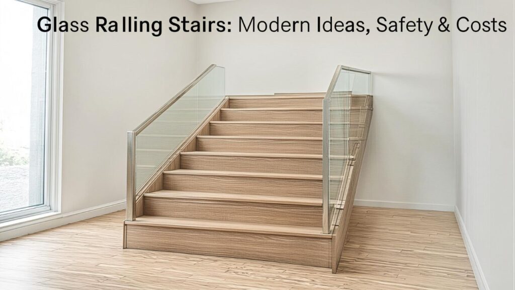 Glass Railing Stairs: Modern Ideas, Safety & Costs