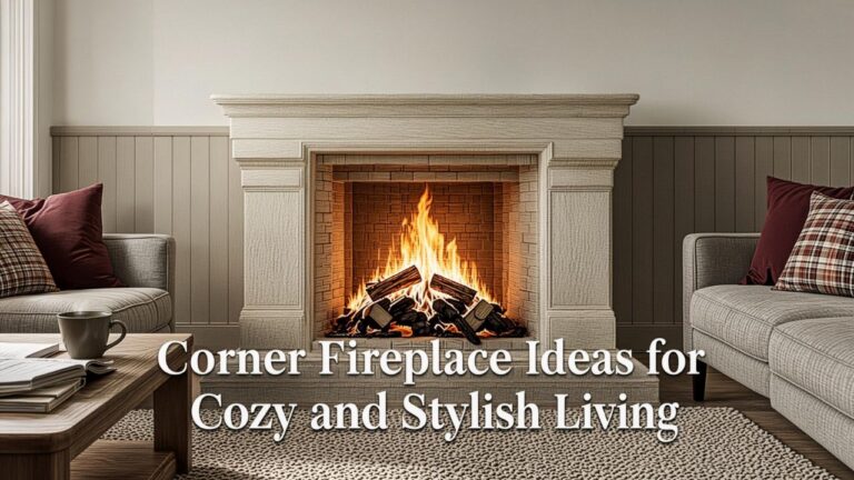 Corner Fireplace Ideas for Cozy and Stylish Living