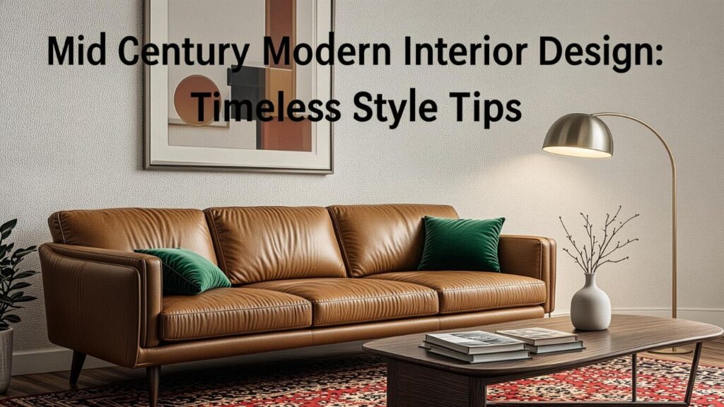 Mid Century Modern Interior Design: Timeless Style Tips