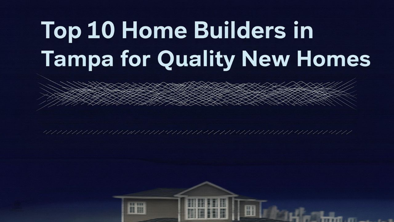Top 10 Home Builders in Tampa for Quality New Homes
