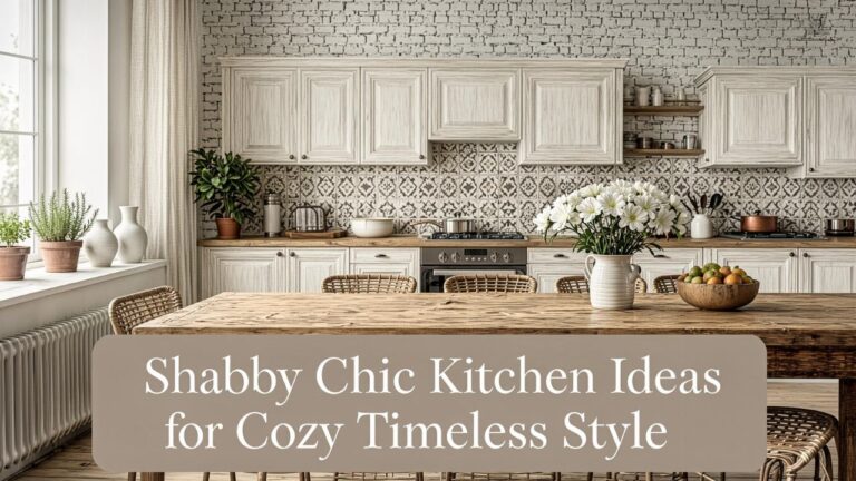 Shabby Chic Kitchen Ideas for Cozy Timeless Style