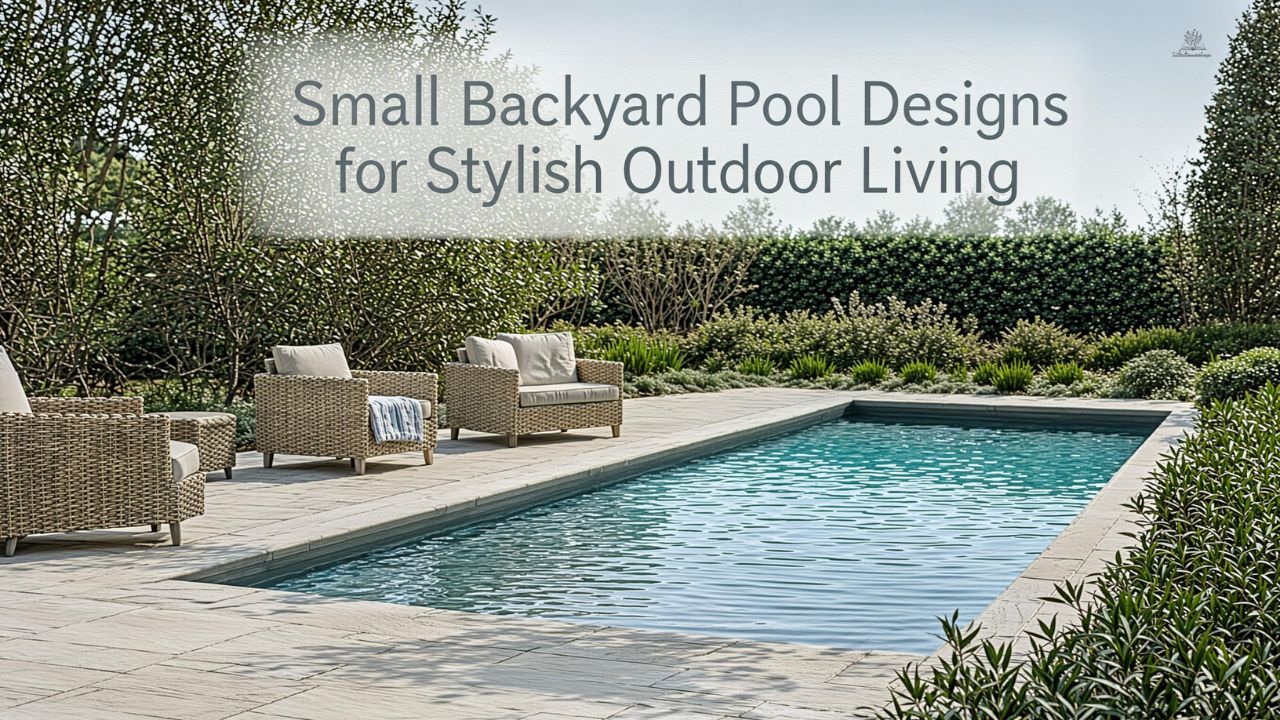 Small Backyard Pool Designs for Stylish Outdoor Living