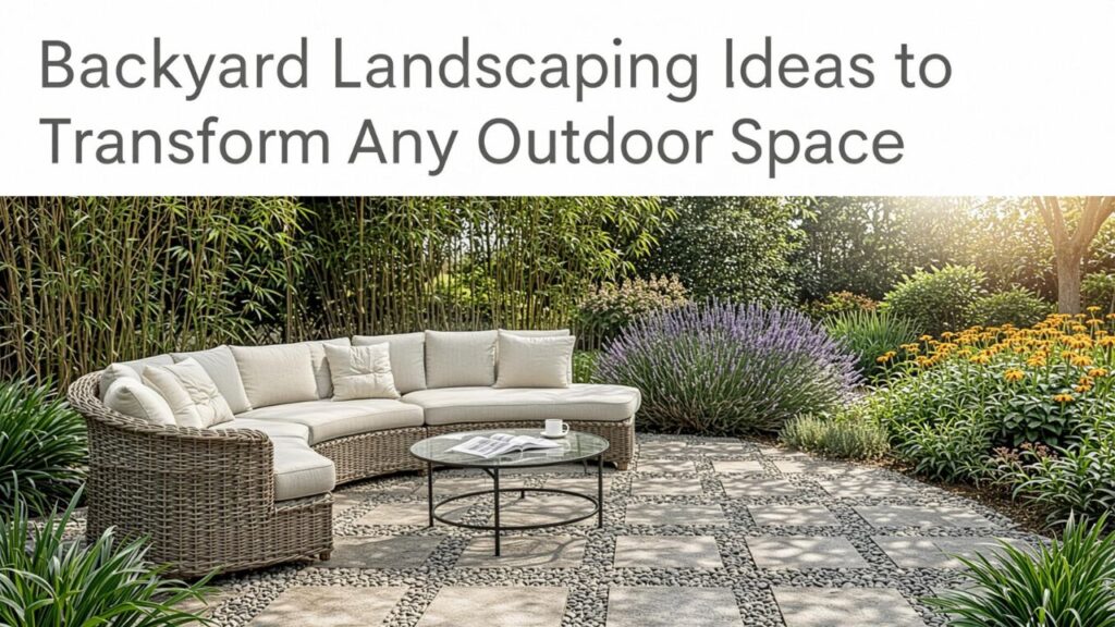 Backyard Landscaping Ideas to Transform Any Outdoor Space