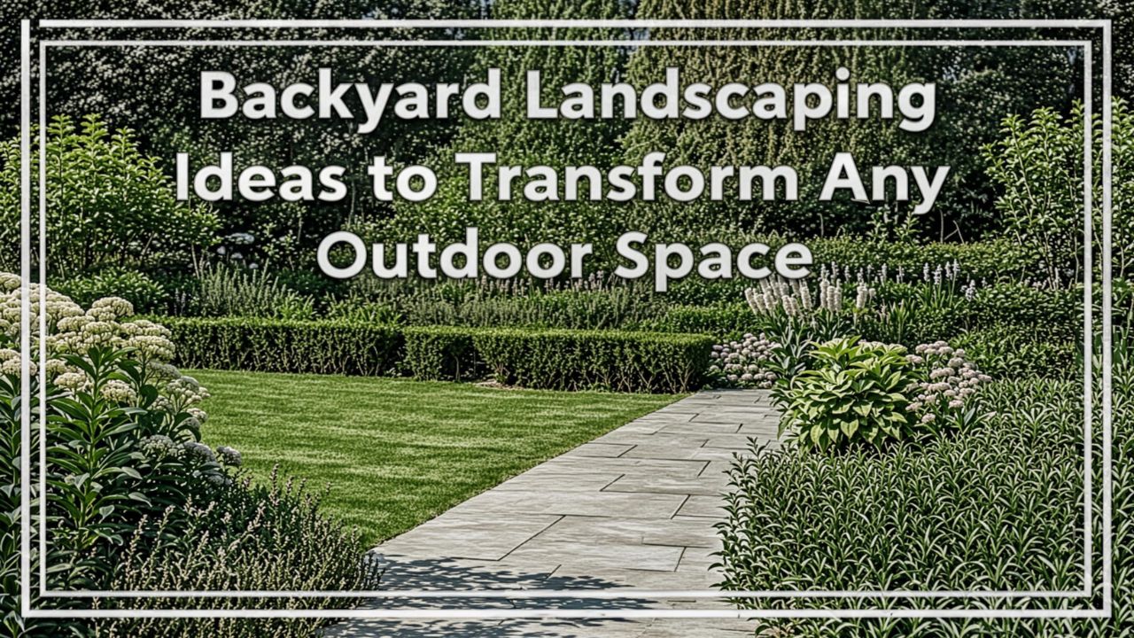Backyard Landscaping Ideas to Transform Any Outdoor Space