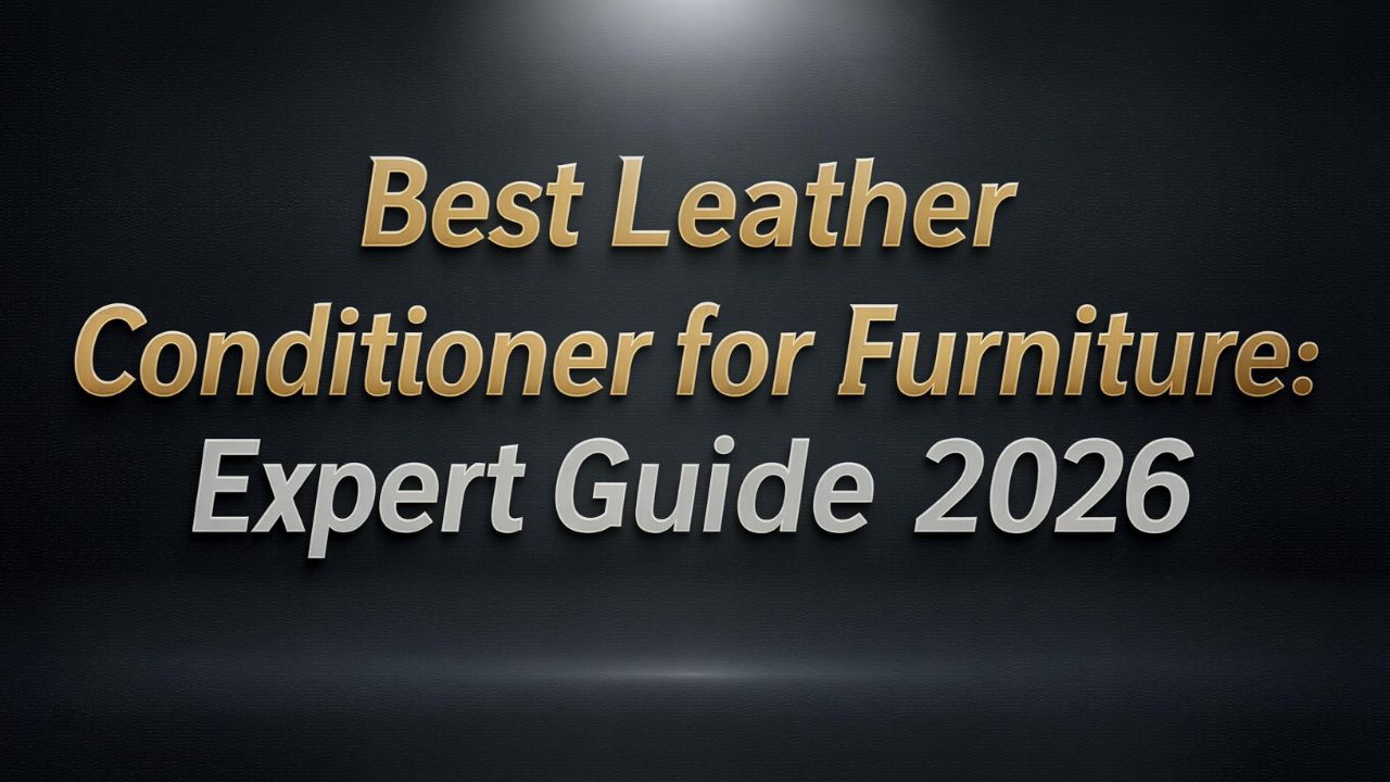 Best Leather Conditioner for Furniture: Expert Guide 2026