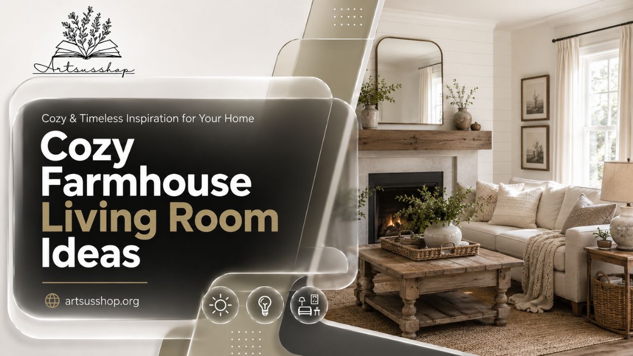 Cozy Farmhouse Living Room Ideas
