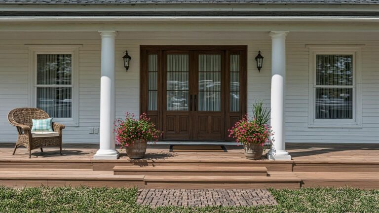 Farmhouse Front Porch Ideas for Timeless Curb Appeal