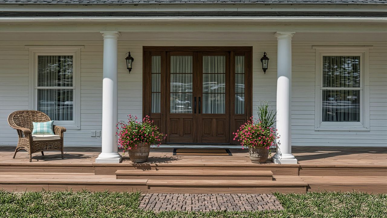 Farmhouse Front Porch Ideas for Timeless Curb Appeal