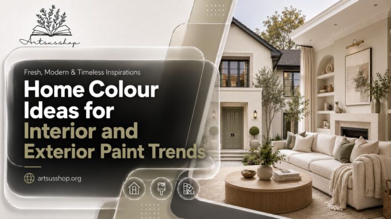 Home Colour Ideas for Interior and Exterior Paint Trends