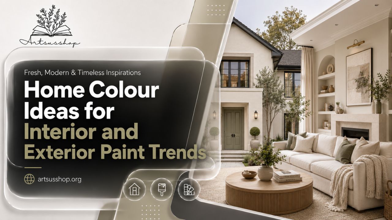 Home Colour Ideas for Interior and Exterior Paint Trends
