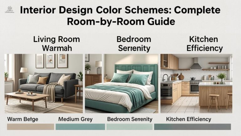 Interior Design Color Schemes: Complete Room-by-Room Guide