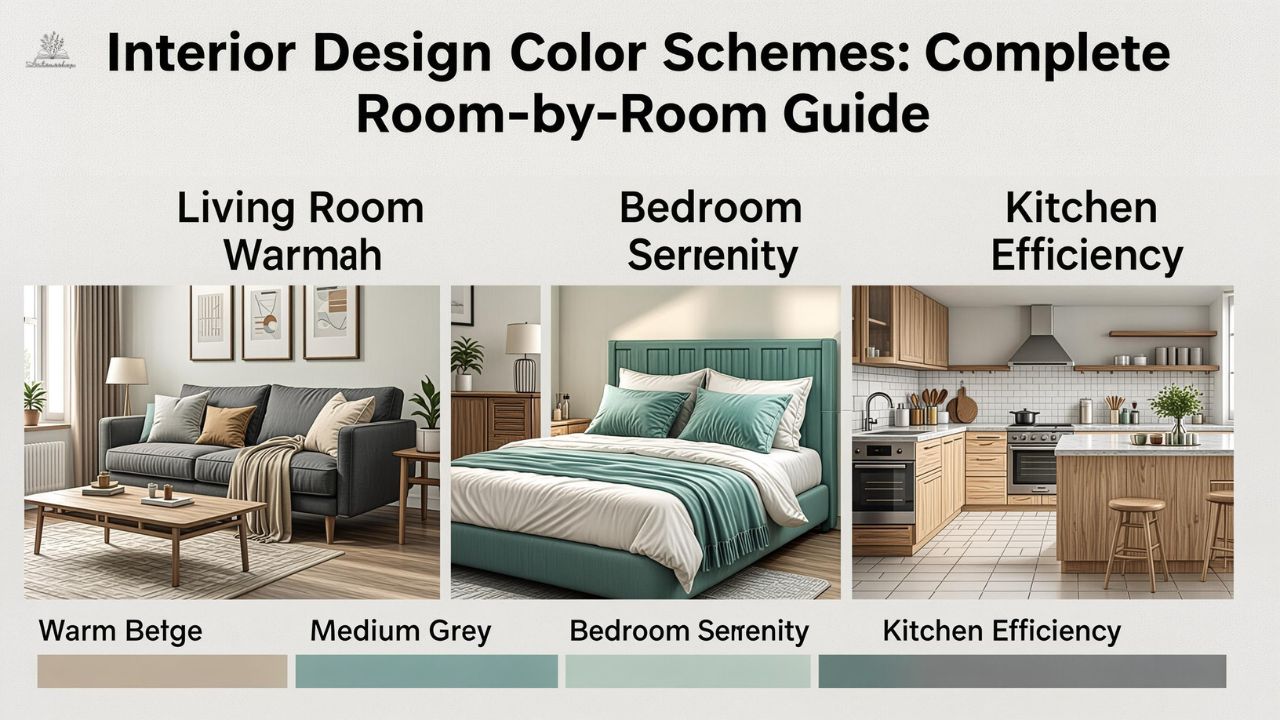 Interior Design Color Schemes: Complete Room-by-Room Guide