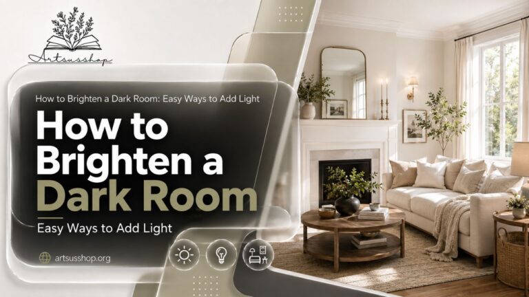 How to Brighten a Dark Room: Easy Ways to Add Light