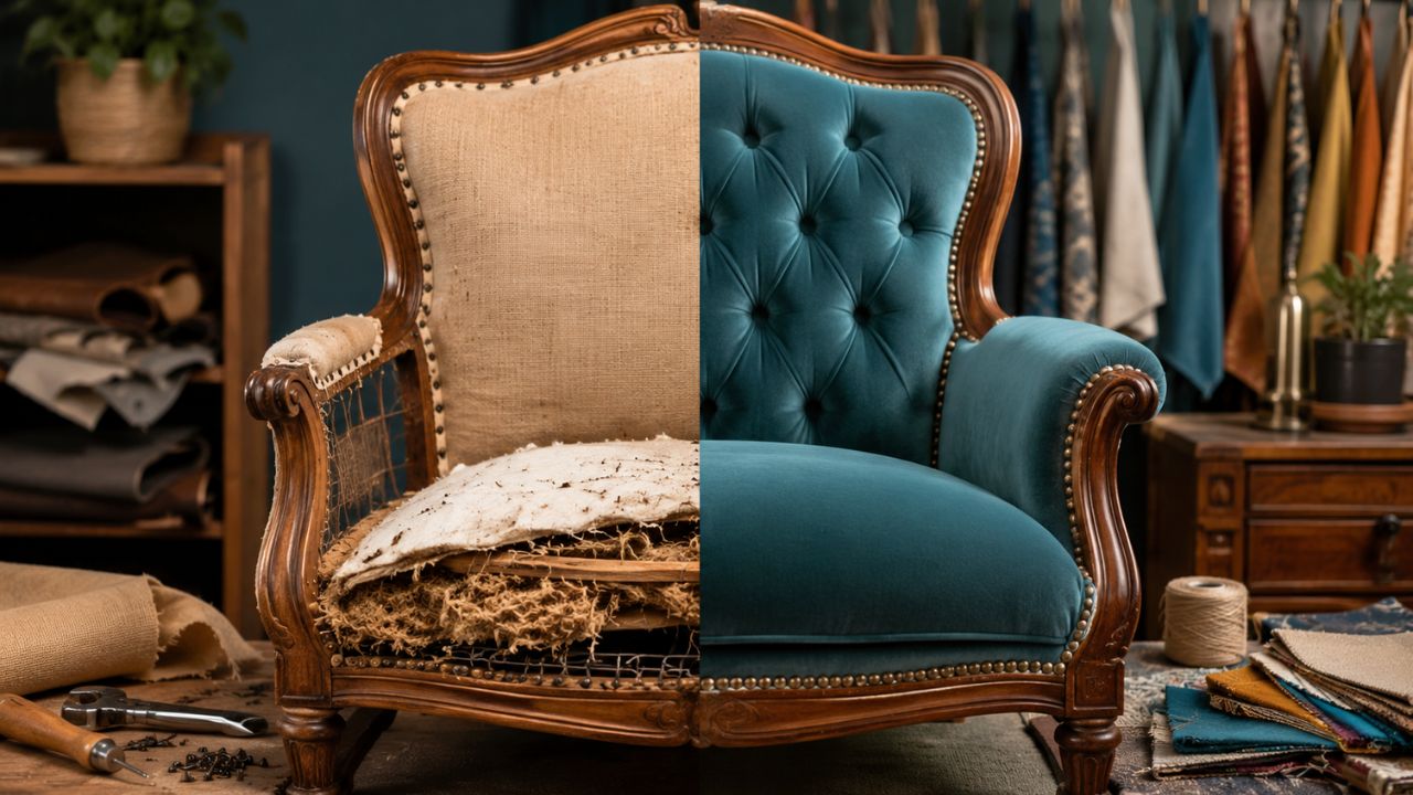 Reupholster Guide: Reupholstery & Chair Restoration Tips