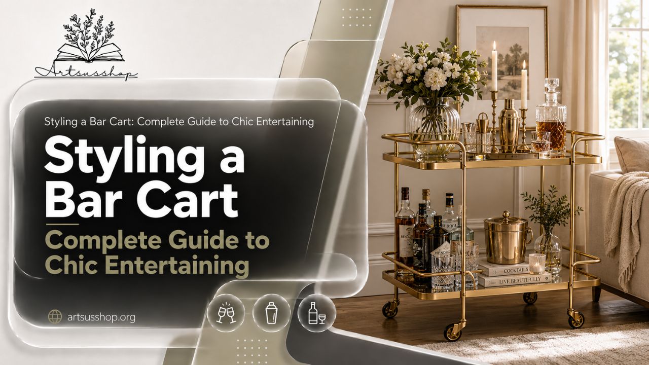 Styling a Bar Cart: Complete Guide to Chic Entertaining