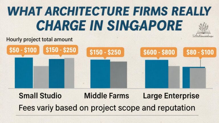 What Architecture Firms Really Charge in Singapore (The Numbers They Don’t Want You to See)